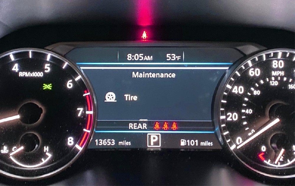 Tire Maintenance Light Nissan Rogue: What to do